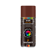 Краска-спрей акриловая коричневая 400 мл. Paint Acrylic Brown Chocolate Senfineco 4333