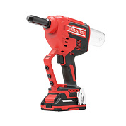 Аккумуляторный заклепочный пистолет (картон, без аккум.), 18В, диаметр заклепок 4.0-6.4мм, бесщеточный двигатель Felisatti FT1093 Felisatti