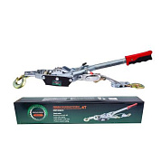 Лебедка рычажная тяговая с доп спусковым механизмом с двойным колесом 4 т. RockForce RF-TRK8041-4