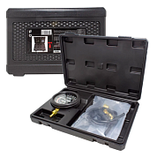 Тестер давления топлива и вакуума в наборе с резьбовыми адаптерами 9 пр Forsage F-904G4