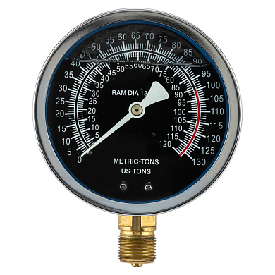 Манометр для пресса гидравлического 100 т RockForce RF-0500-8-M
