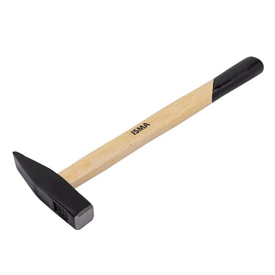 Молоток слесарный с деревянной рукояткой 200 гр ISMA ISMA-515200