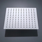 Душевая лейка 25 x 25 см, "тропический душ", нержавеющая сталь, сатин Ledeme L70014-25