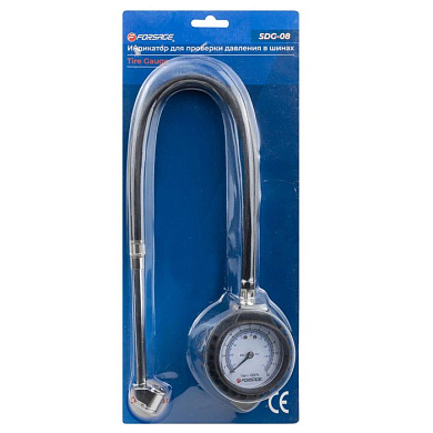 Индикатор для проверки давления в шинах грузовых А/М, 0-12 Bar Forsage F-SDG-08