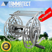 Катушка для воды, без шланга, крепление на стену, алюминий HOREX HL-SW-2