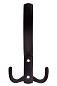 Крючок меб. трехрожковый мет. WP14 черный AKS 69611