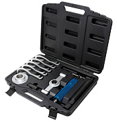 Съемник ступицы сборный с гидравлическим и механическим винтами 11 пр. (5 сменных лап) Forsage F-4031410