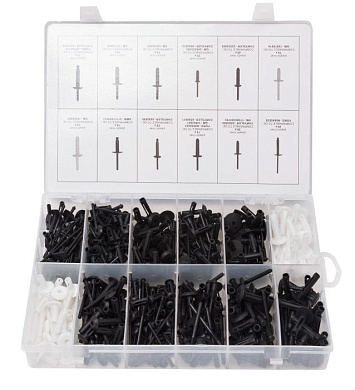 Набор пластиковых крепежей универсальных 235 пр. Forsage F-01Z0236