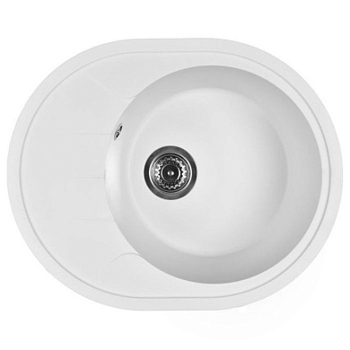 Мойка кухонная из мраморной крошки, white, Wisent WR620-28