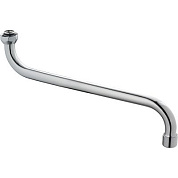 Излив 30 см для смесителя в ванной Ф18, нержавеющая сталь, хром Ledeme L7130-S