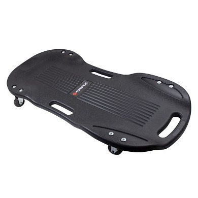 Лежак пластиковый подкатной на 4-х колесах, 400х850 мм, max нагрузка 100 кг Forsage F-TRH6803-4