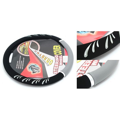 Чехол руля MI-70201 GY-M KING MI-70201 GY-M