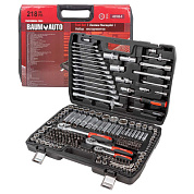 Набор инструментов 218 пр. 1/4''&3/8''&1/2'' 6-гр. BaumAuto BM-42182-5