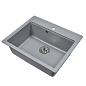 Мойка кухонная из мраморной крошки, gray, Wisent W600-29