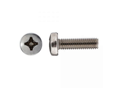 Винт М4х12 полусфера, нерж.сталь А2, DIN 7985 500 шт в упак Starfix
