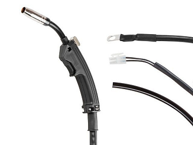 Горелка сварочная MIG MAG P, 2,5м, 180А Solaris WG-150P