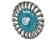 Щетка д/шлиф.маш. проволочная дисковая 125 мм, для УШМ, толстые пучки, нерж. Makita D-77540