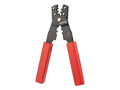 Кримпер для обжима автоклемм изолированных и неизолированных 0.10 - 6.0 мм2, ht-202B, REXANT 12-3032