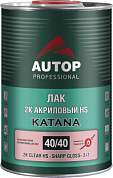 Лак 2К HS Острый блеск "KATANA" Банка, 1,0 л AUTOP ATP-CR40/40-1