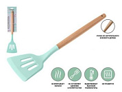 Лопатка перфорированная, EcoVillage, бирюзовая, Perfecto Linea 21-320812