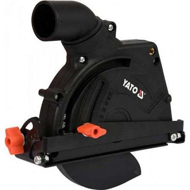 Кожух защитный с пылеотводом для углошлифмашины, болгарки d 125 мм Yato YT-82986