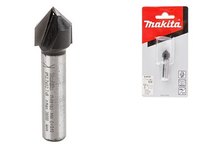 Фреза д/V-обр. пазовая 12,7х8 мм Makita D-68183