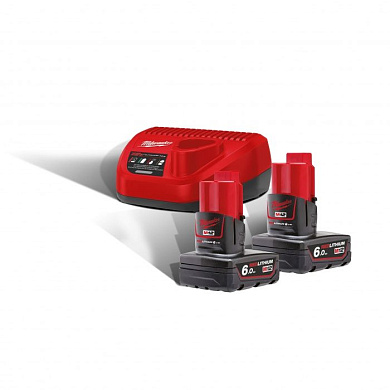 Энергокомплект M12 NRG-602 Milwaukee 4933451903