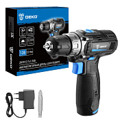 Дрель-шуруповерт аккумуляторная ZKCD12 084-1008 DEKO 084-1008