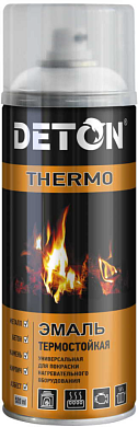 Эмаль термостойкая Белая аэр. 520 мл THERMO DETON DTN-A70789