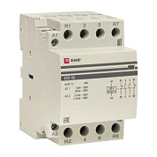 Контактор модульный КМ 40А 2NО+2NC (3 мод,) EKF PROxima km-3-40-22