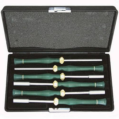 Набор ювелирных отверток HEX 3,2-5 мм 6 пр. Force 2064