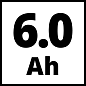 Зарядное устройство + аккумулятор 1×6.0 Ah, Einhel PXC Einhell 4512143