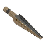 Ступенчатое сверло ST-4-12/1 HSS (9 ступ,) ST-4-12/1
