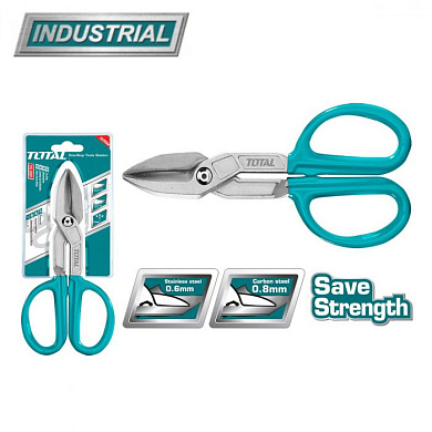 Ножницы по металлу 250 мм, прямой рез TOTAL THTJ534101