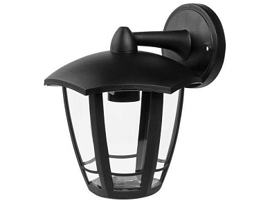 Светильник садово-парковый настенный "Дели3", черный, НБУ 07-60-004, Юпитер JP1438