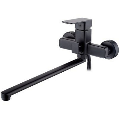 Смеситель для ванны, латунь, черный L2280B Ledeme