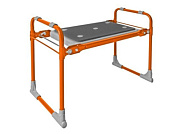 Скамейка садовая с мягким сиденьем, 560х300х425 мм NIKA детское СКМ2/О