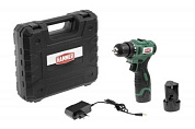 Аккум. дрель бесщ. ACD12BL 12В 2x2Ач LiION 10мм 0-400/0-1400об/мин 40Нм в кейсе Hammer 824163