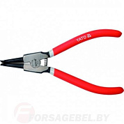 Съемник стопорных колец загнутый, разжим 180 мм CrV Yato YT-2138