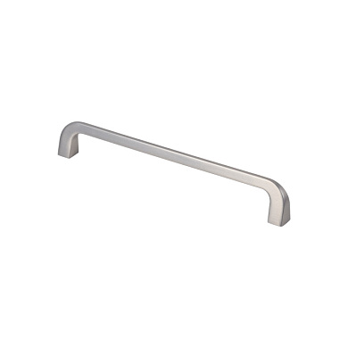 Ручка меб. скоба мет. SAMBA 192 шлифованная сталь AKS 104217