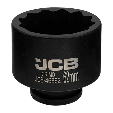 Головка ударная 62 мм 12-гр 3/4'' JCB JCB-46862