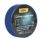 Изолента ПВХ Deli YS EDL5265, 18 мм x 10 м, 130 мкм, синяя