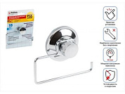 Держатель для туалетной бумаги на вакуумной присоске, хром. сталь, FIX LOCK, 135x77 мм Perfecto Linea 35-389000