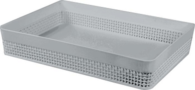 Органайзер OSLO А4 серый шторм Пластик Репаблик PT1347СШ-12