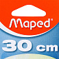 Линейка алюминевая Maped, 30 см, серебристый