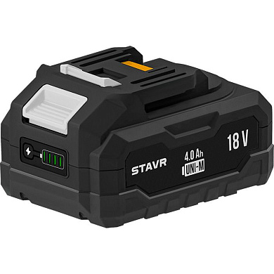 Аккумулятор SB 18-4-01, 18V, 4.0 Ач, Li-Ion, UNI-M Ставр 9090118006
