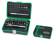 Набор инструментов MINI 1/4'' 45 пр. 6-гр. Toptul GADW4501
