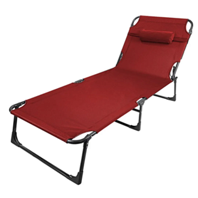 Шезлонг складной ForceKraft FK-8009C