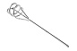 Венчик для миксера 100 х 600 мм 221-001 MX-AC Hammer 52562
