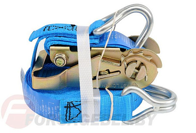 Лента для крепления багажа с трещоткой 500daN 25ммх5м 2шт. Vorel 82397